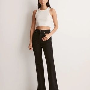 Madewell "the perfect vintage flare jean"